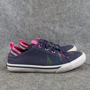 Sperry Shoes Kids 13 Casual Sneakers Hy Port Top Sider Lace Up Canvas Slip On